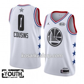 Dres Golden State Warriors DeMarcus Cousins 0 2019 All-Star Jordan Brand Bijela Swingman - Dječji